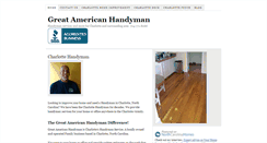 Desktop Screenshot of greatamericanhandyman.com